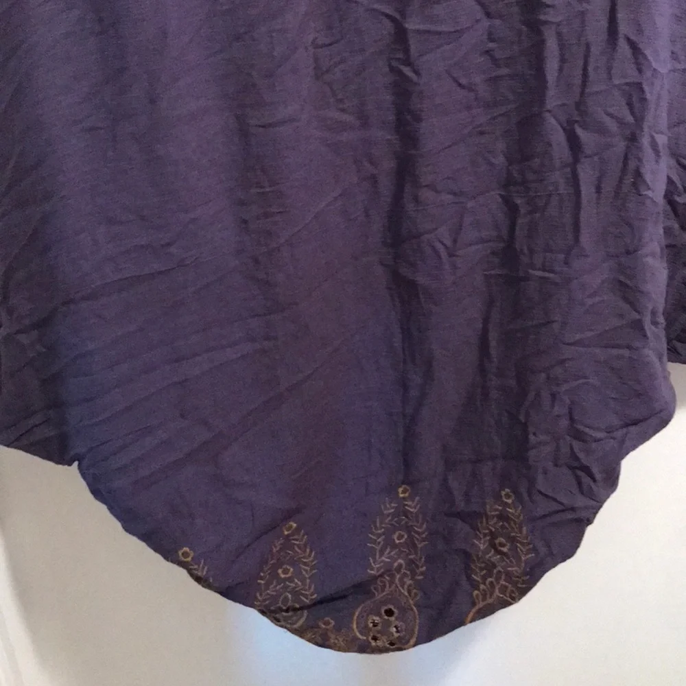 NWT Free People Catania Embroidered Kimon…
